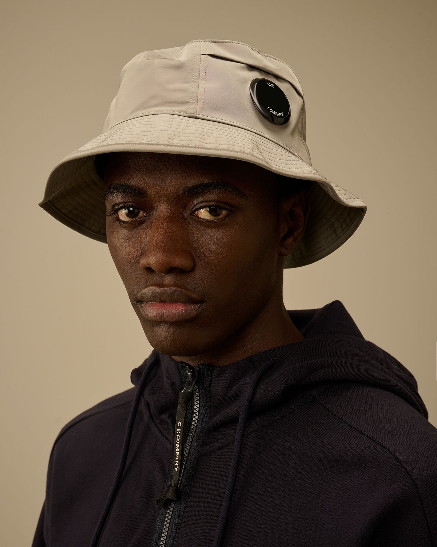 Chrome-R Lens Bucket Hat, DOVE - GREY