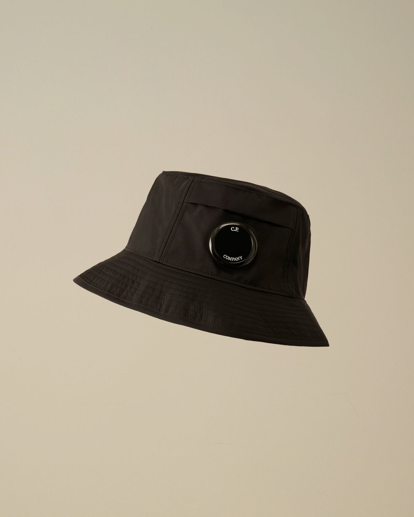 Chrome-R Lens Bucket Hat, BLACK