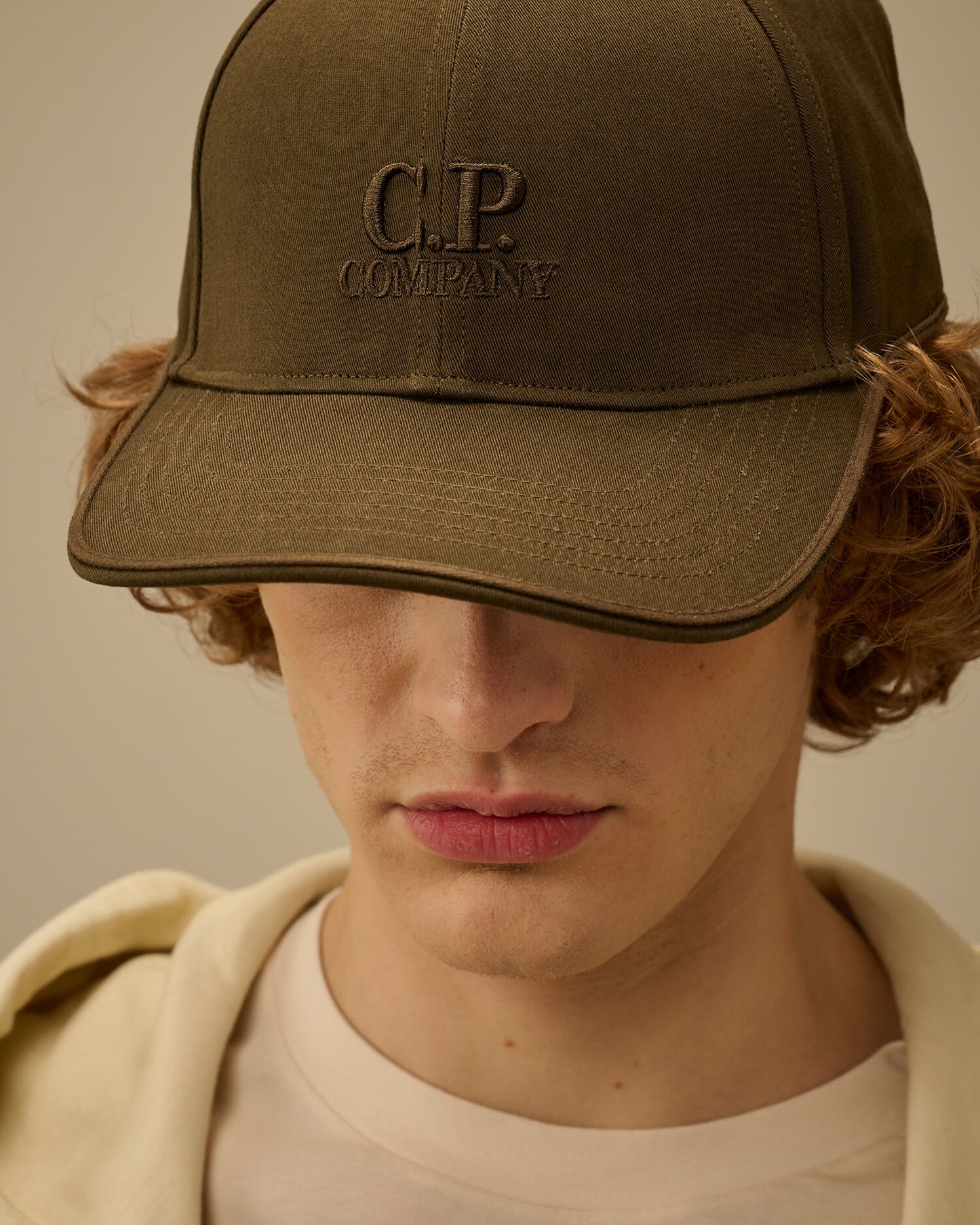 Gabardine Contrast Cap, IVY GREEN
