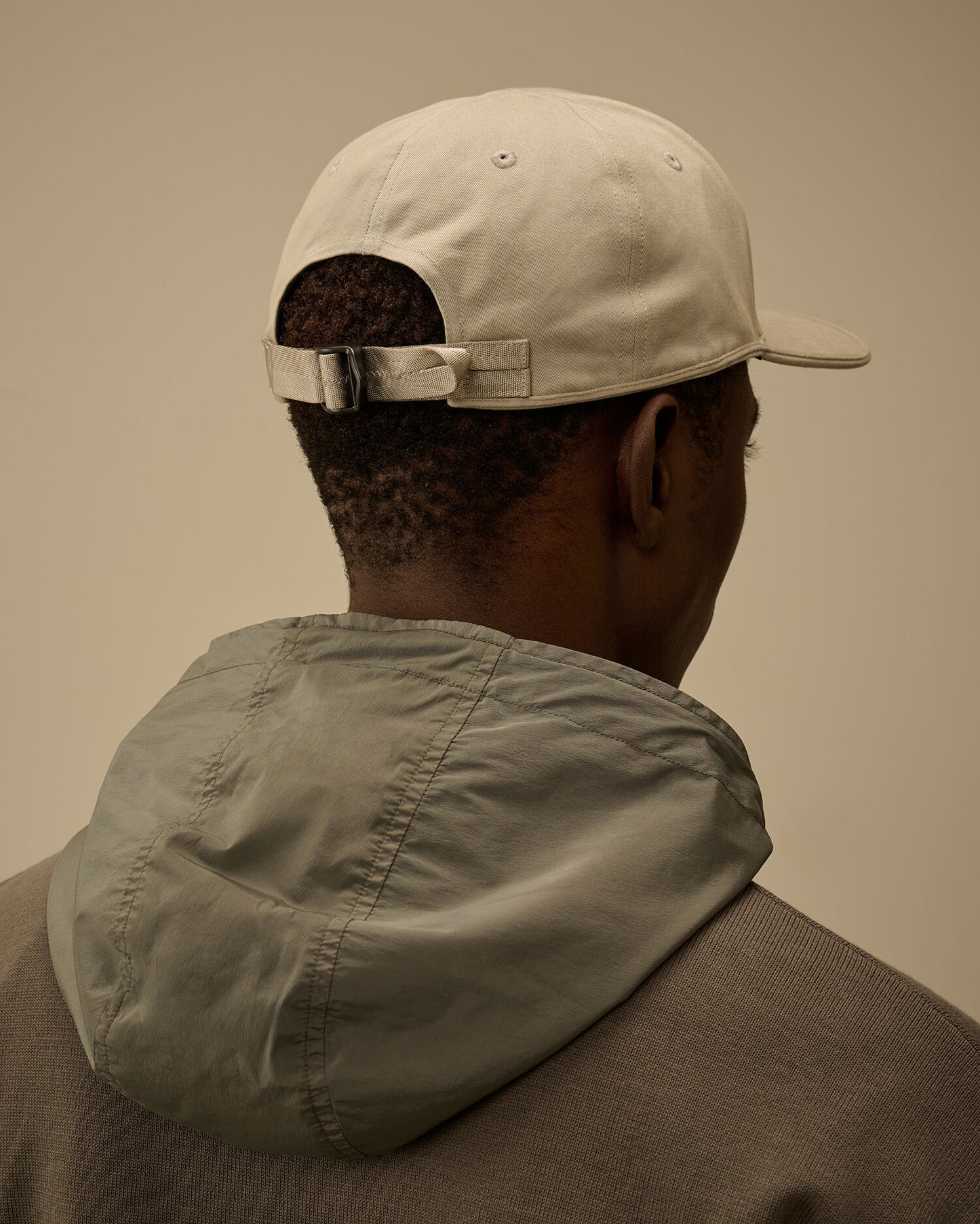 Gabardine Contrast Cap, DOVE - GREY