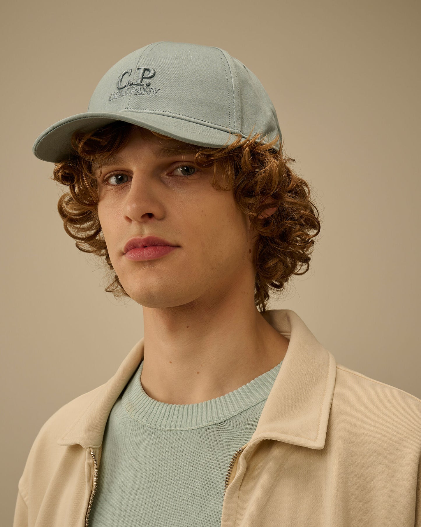 Gabardine Logo Cap, SILVER BLUE