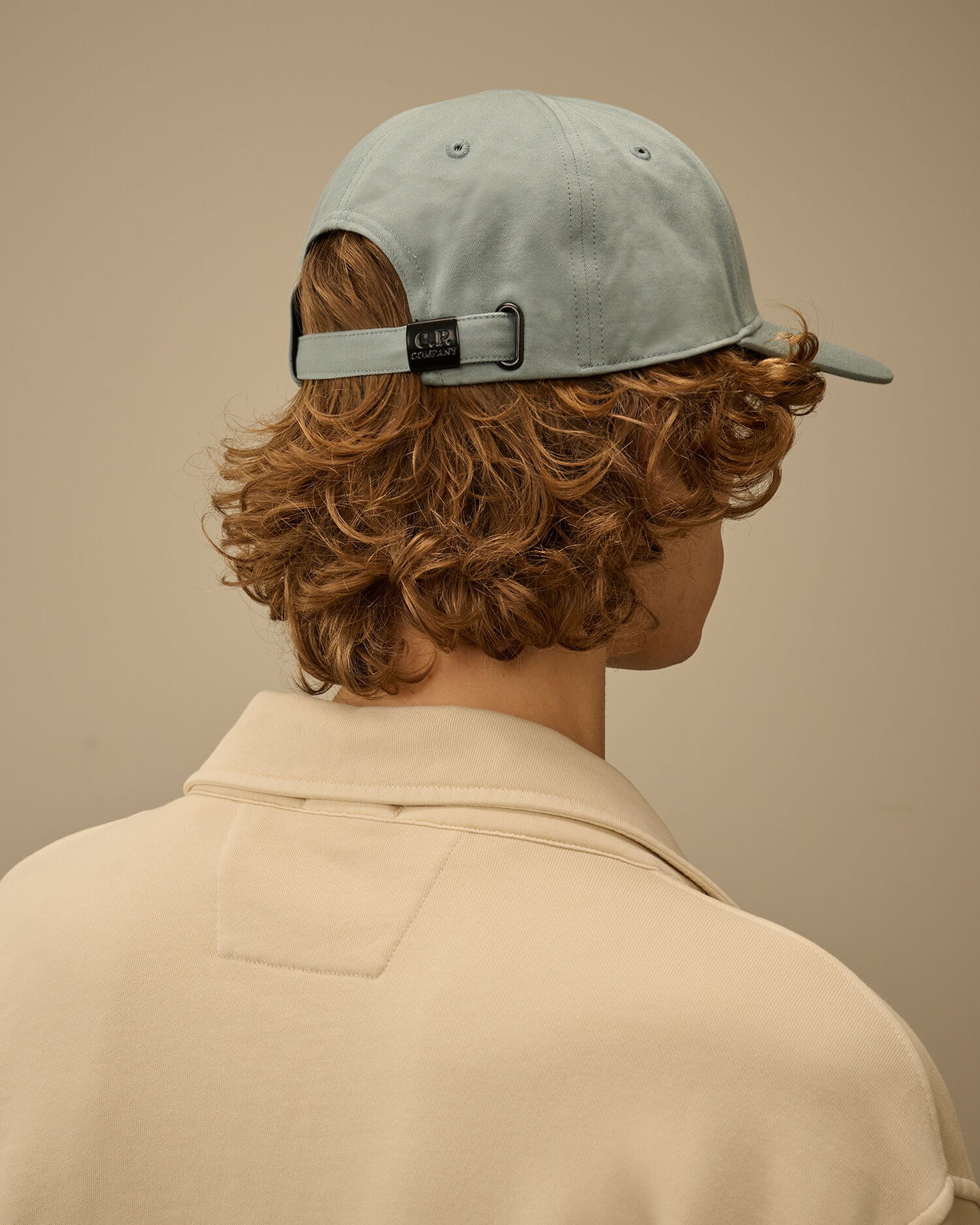 Gabardine Logo Cap, SILVER BLUE