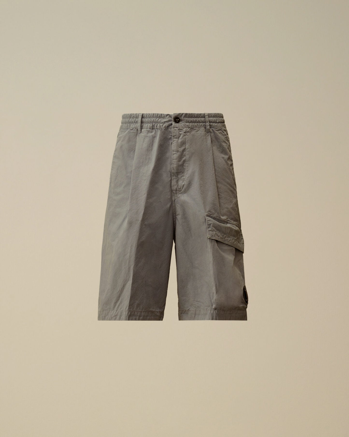 Micro-Reps Boxy Lens Shorts, SILVER BLUE