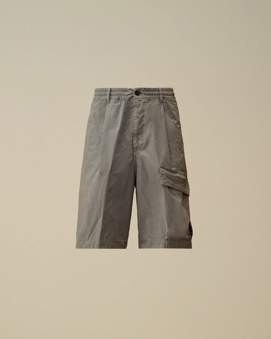 Micro-Reps Boxy Lens Shorts, SILVER BLUE
