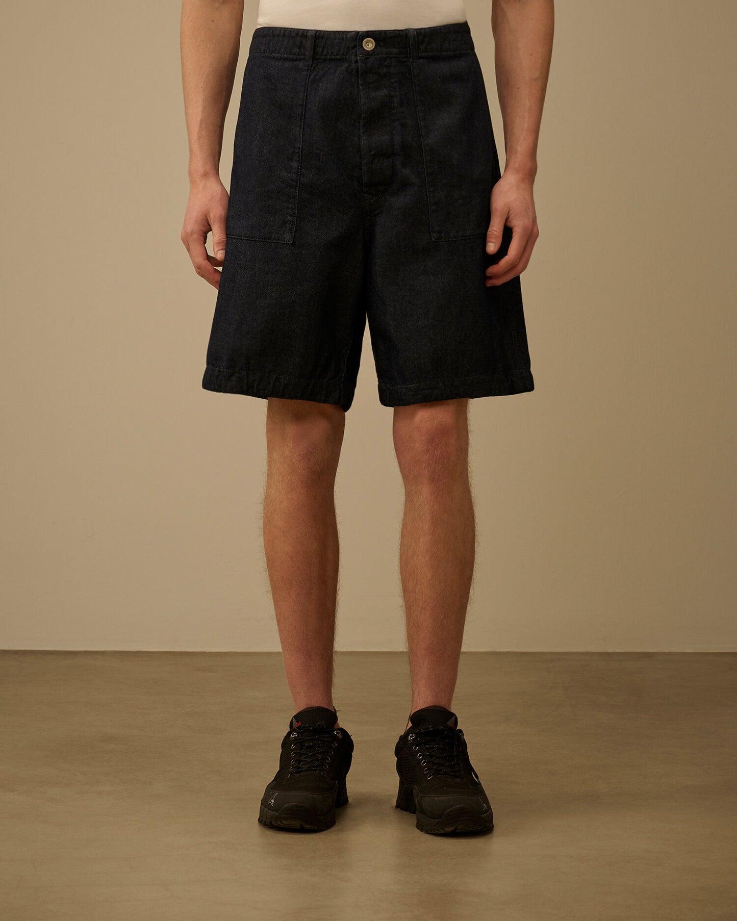 3/1 Denim Shorts, DENIM - BLUE