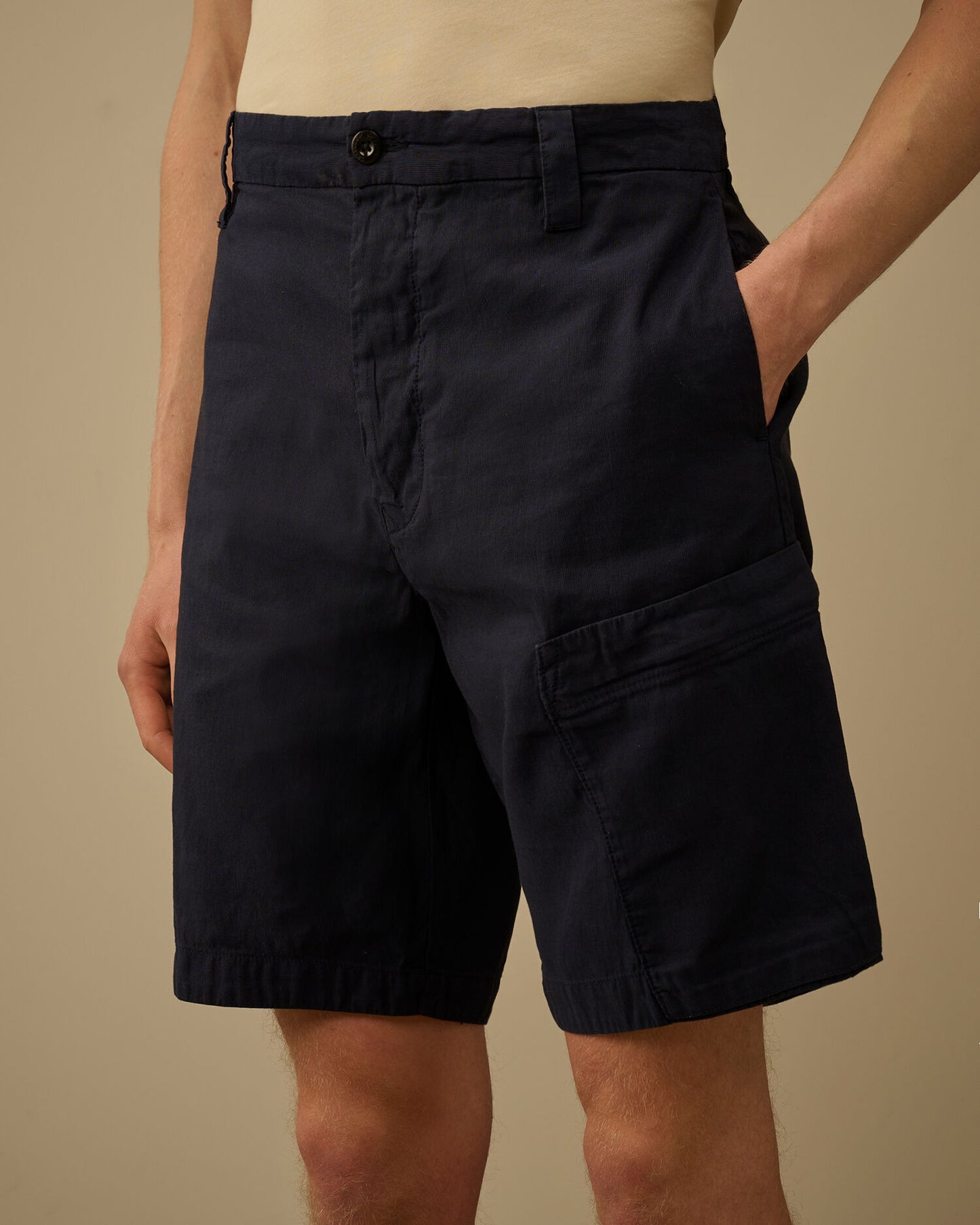 Ottoman Regular Cargo Shorts, MIDNIGHT NAVY - BLUE
