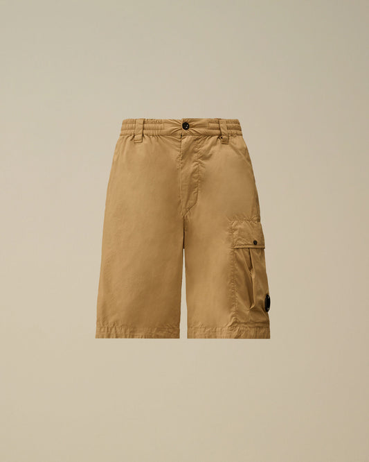 50 Fili Stretch Loose Lens Cargo Shorts, ANPHORA - BEIGE
