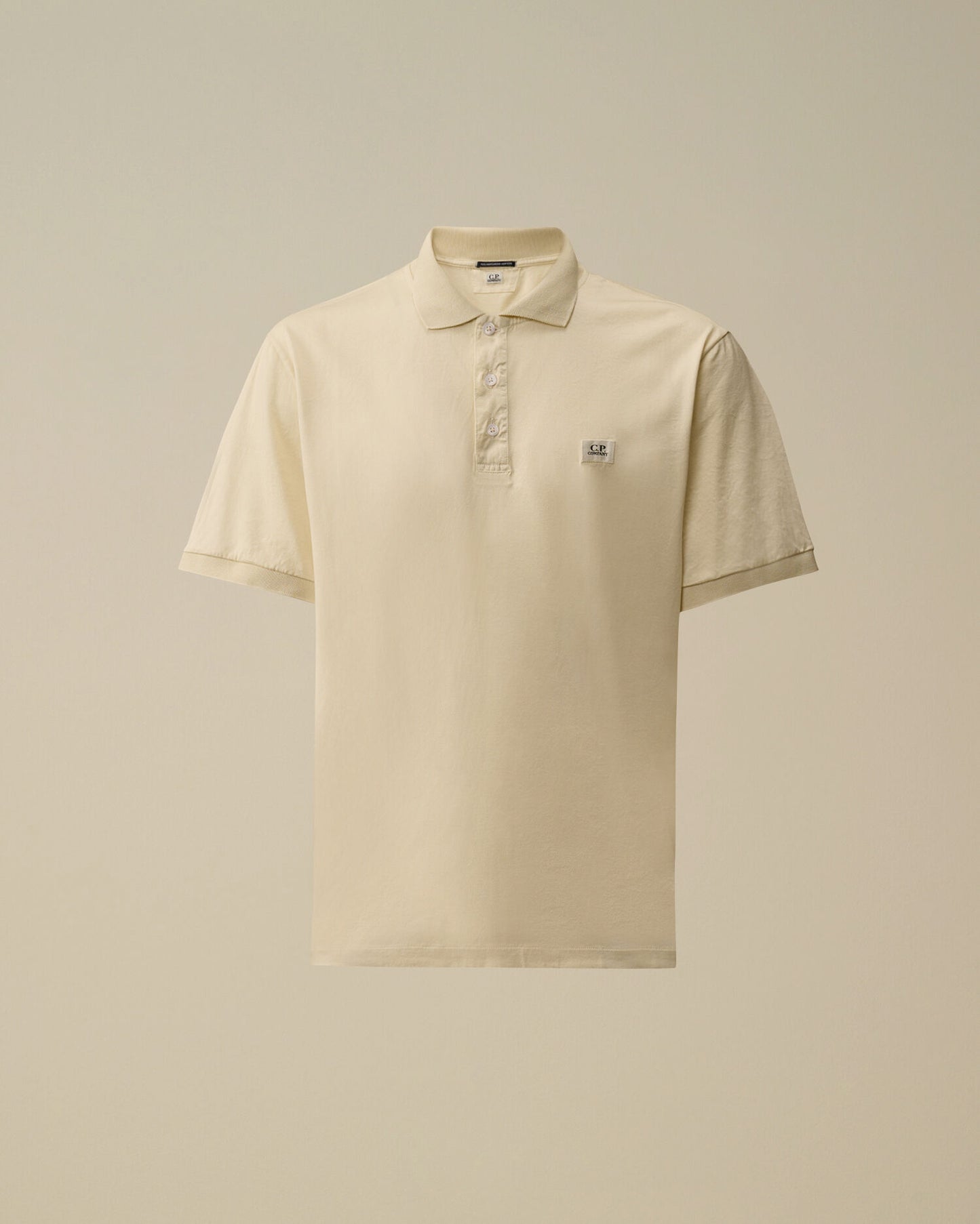 70/2 Mercerized Jersey Gasato Short Sleeve Polo, FROZEN DEW - WHITE