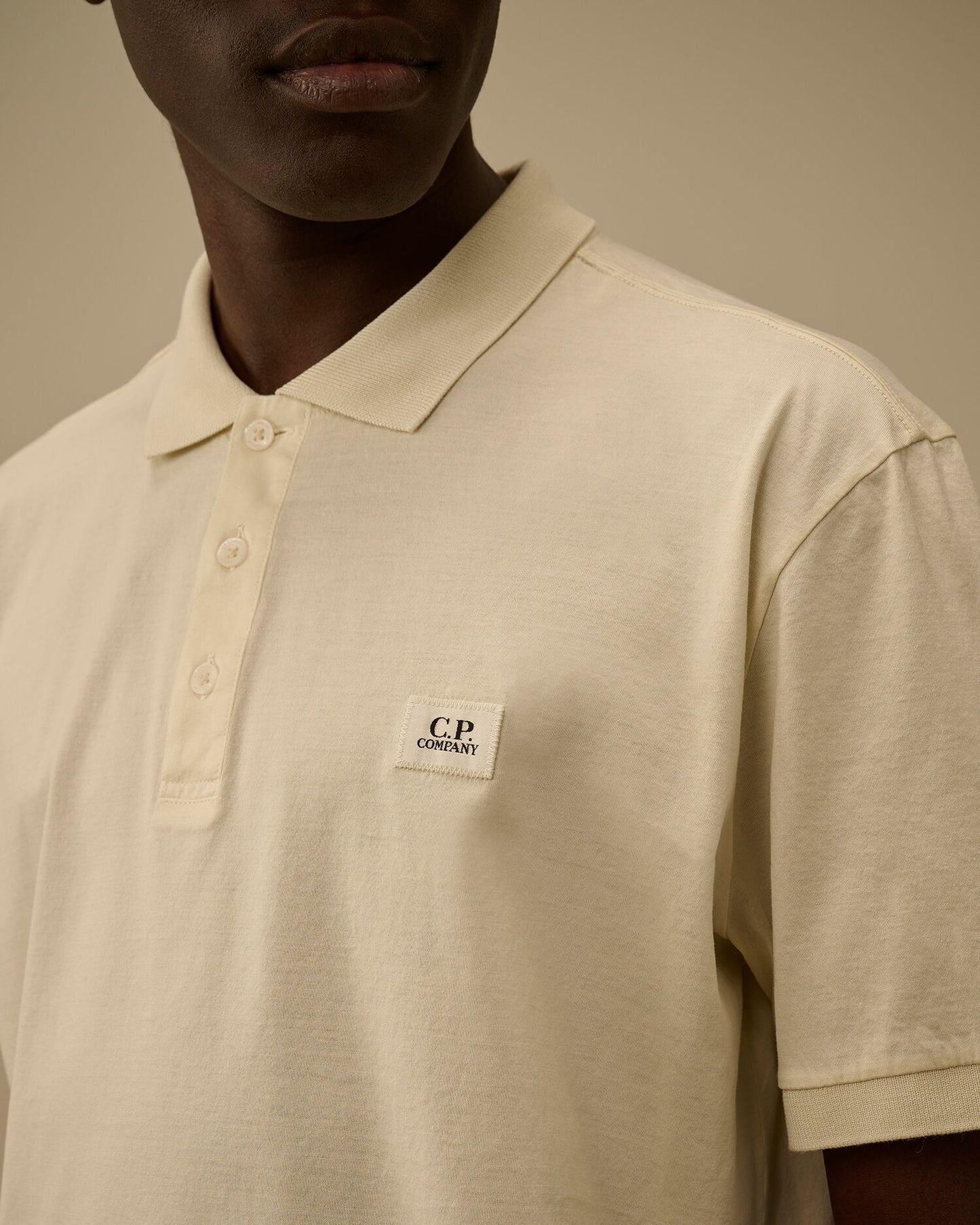 70/2 Mercerized Jersey Gasato Short Sleeve Polo, FROZEN DEW - WHITE