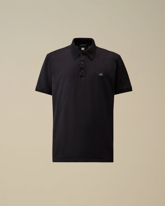 70/2 Mercerized Jersey Gasato Short Sleeve Polo, TOTAL ECLIPSE - BLUE