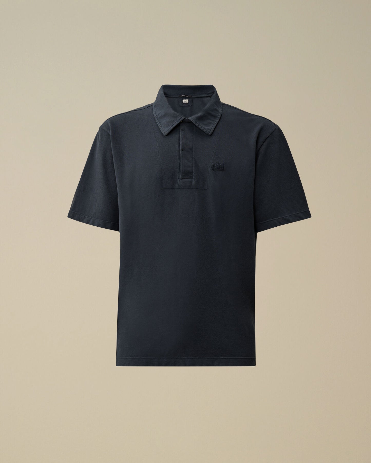24/1 Piquet Button Short Sleeve Polo, MIDNIGHT NAVY - BLUE