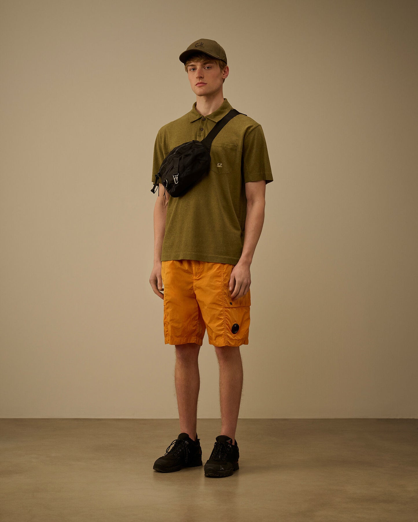 20/1 Jersey Plated Polo, DRIED HERB - GREEN