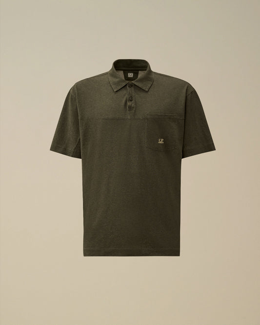 20/1 Jersey Plated Polo, GUNMETAL - GREY