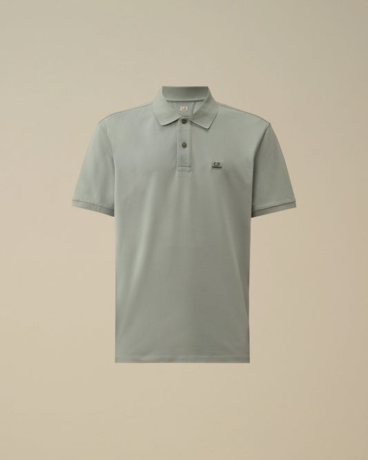 Stretch Piquet Short Sleeve Polo, SILVER BLUE