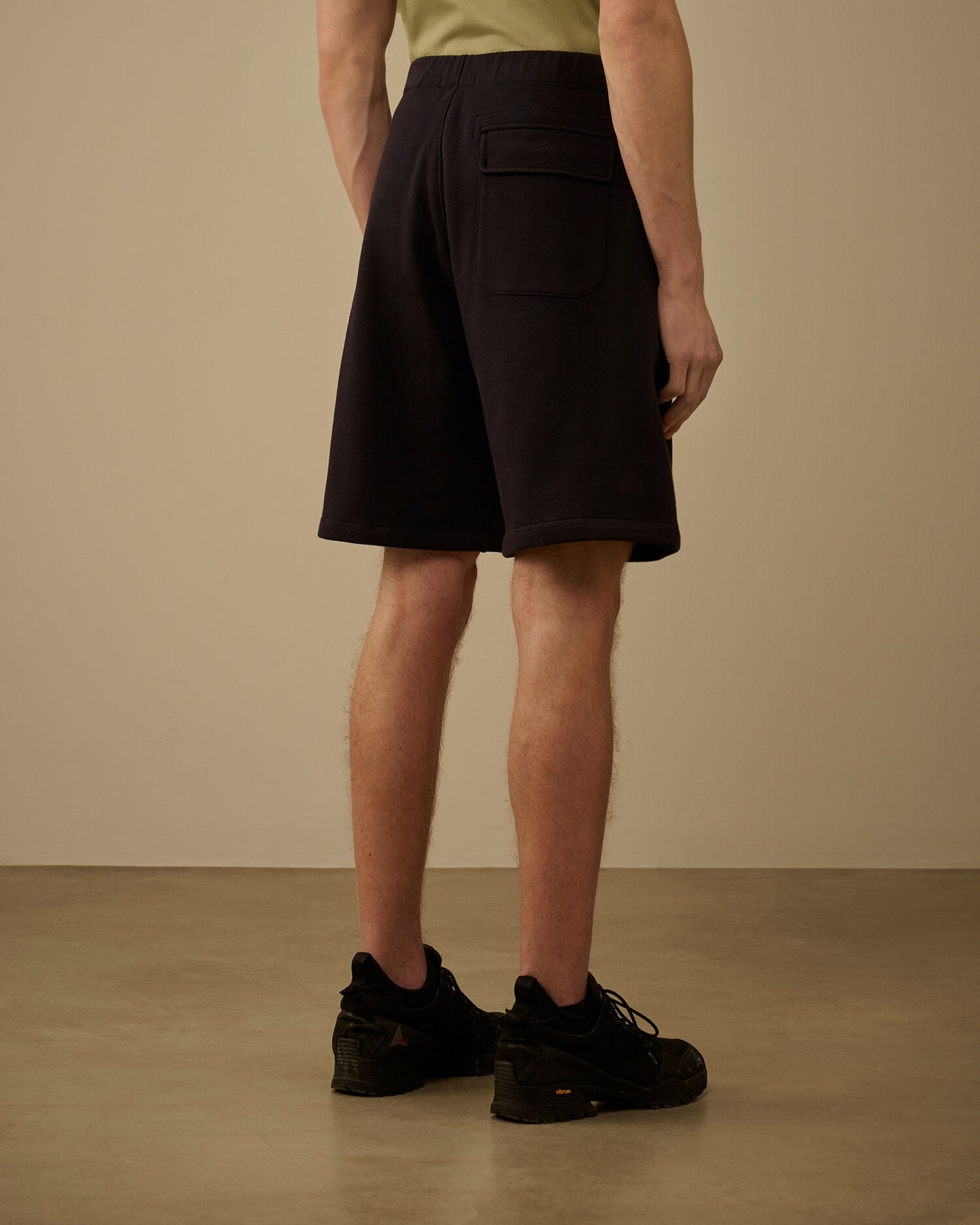 Diagonal Raised Fleece Cargo Sweatshorts, TOTAL ECLIPSE - BLUE