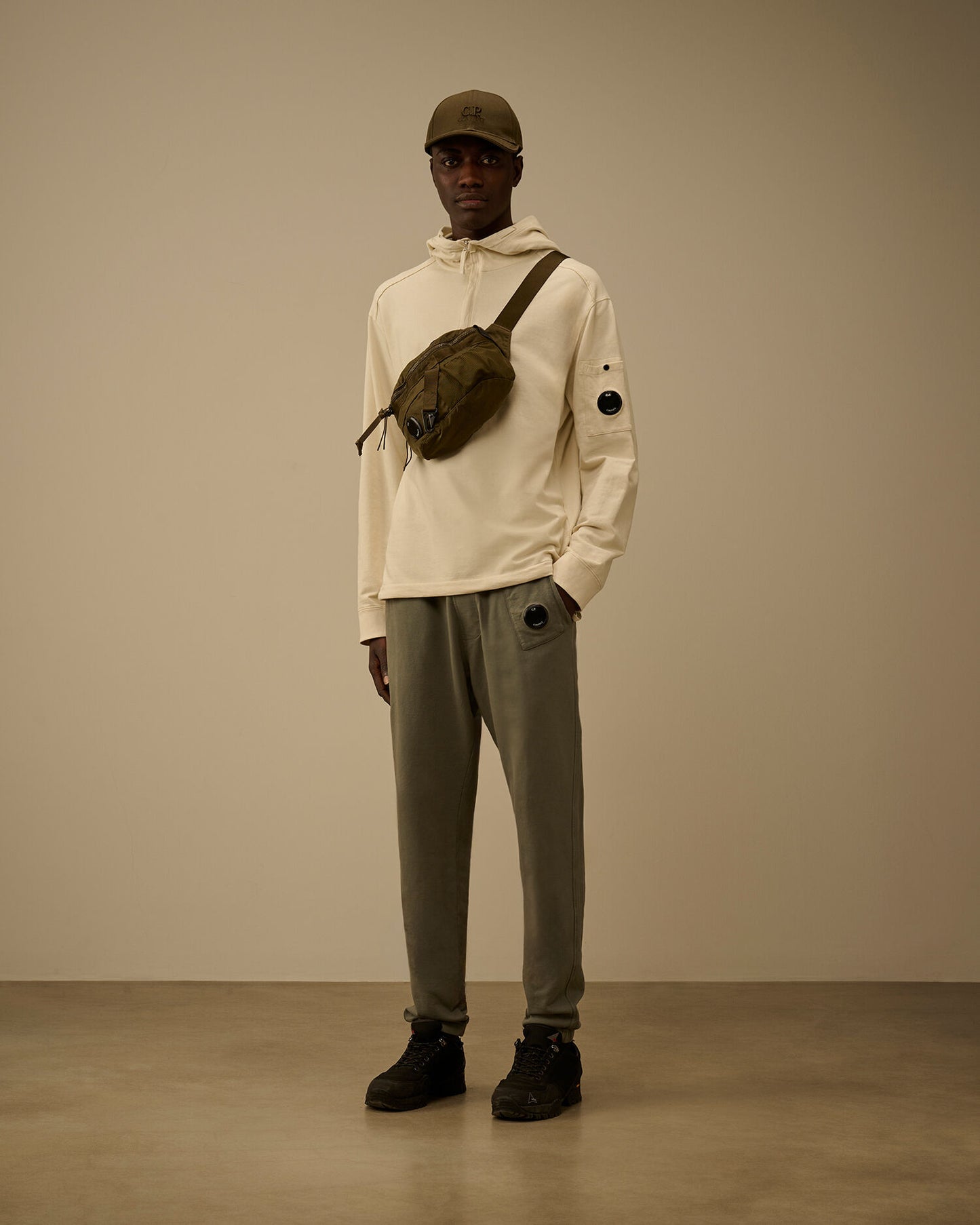 Light Fleece Lens Sweatpants, GUNMETAL - GREY