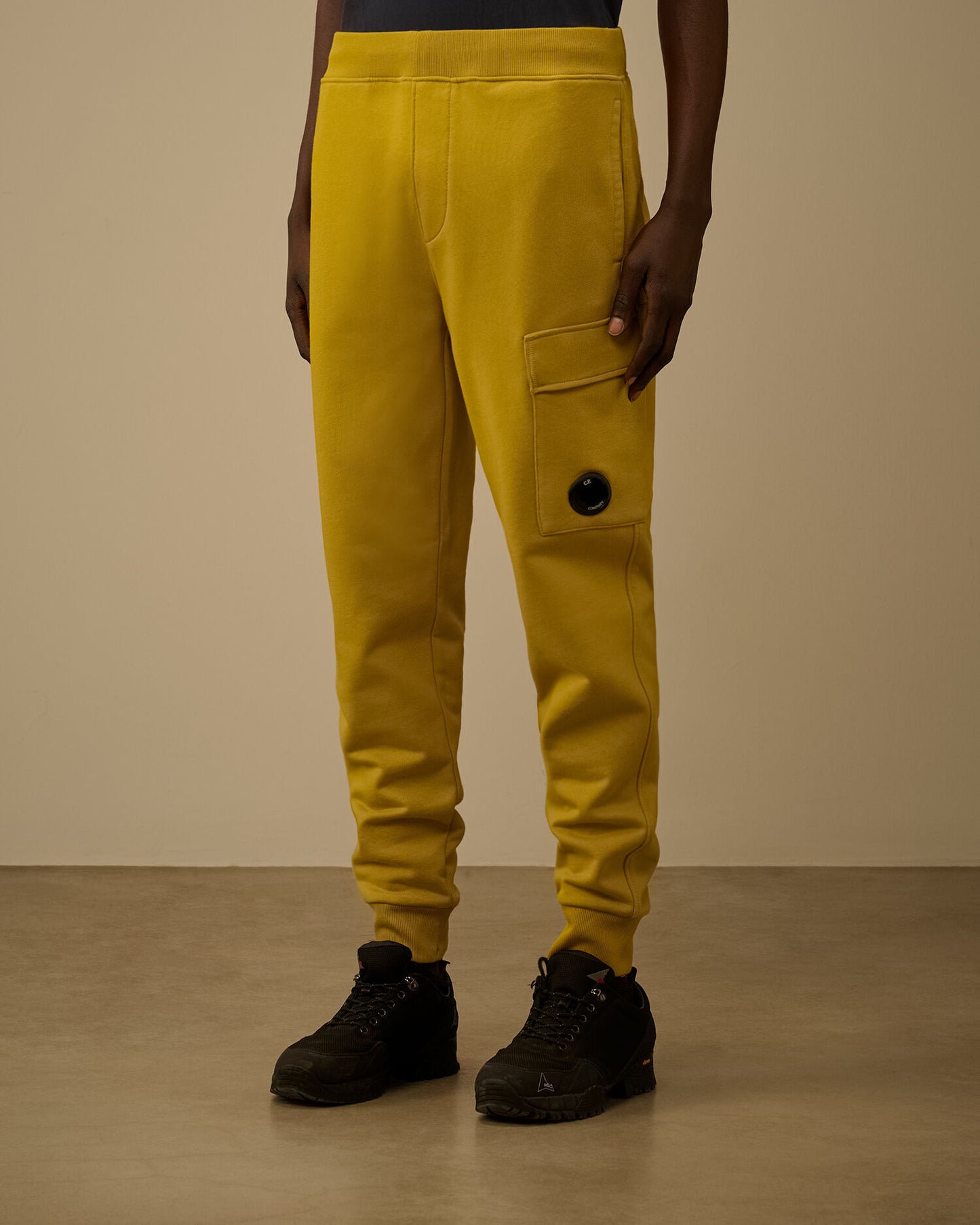 Diagonal Raised Fleece Cargo Lens Sweatpants, ANTIQUE MOSS -YELLOW