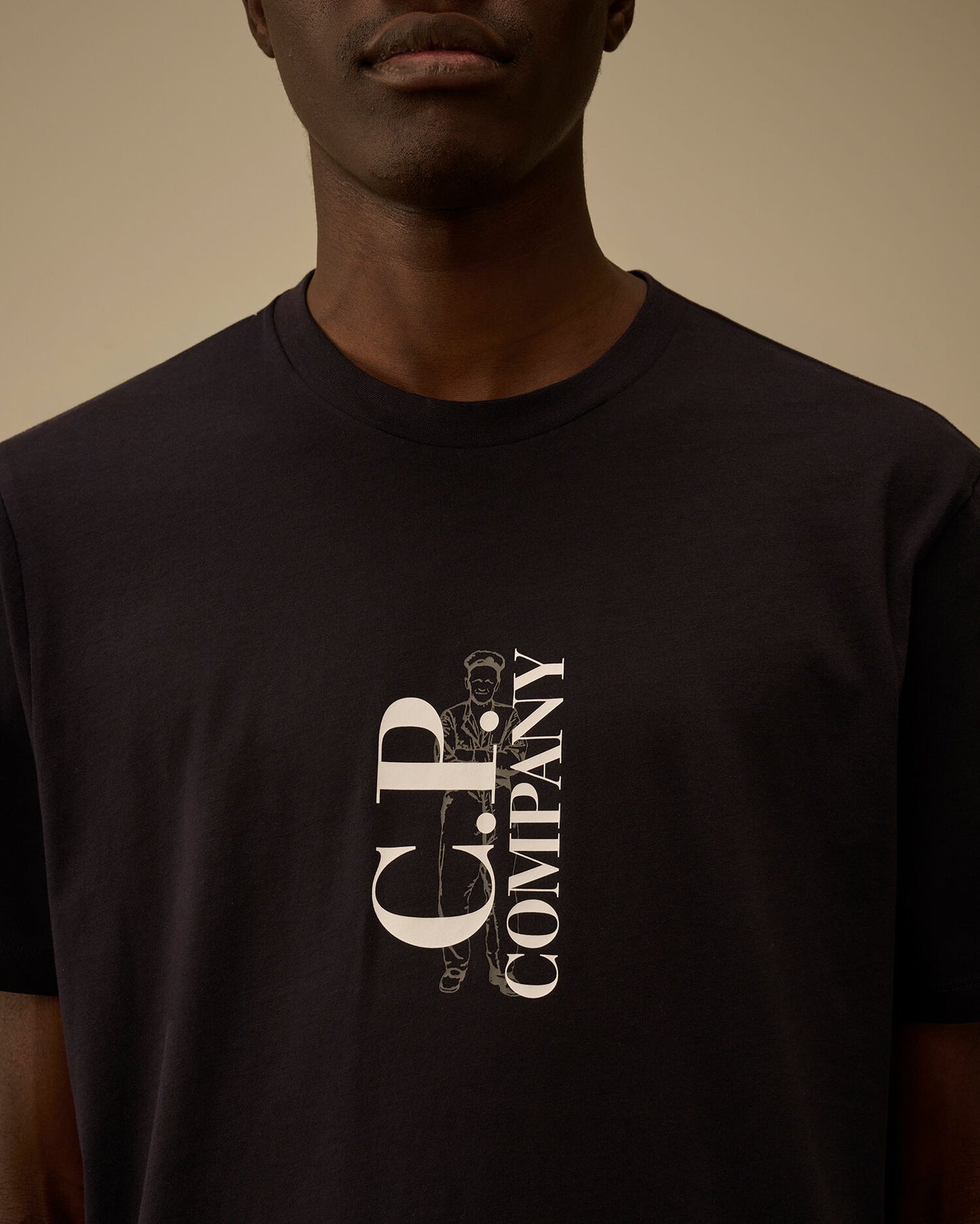 30/1 Jersey Short Sleeve Printed T-Shirt, TOTAL ECLIPSE - BLUE