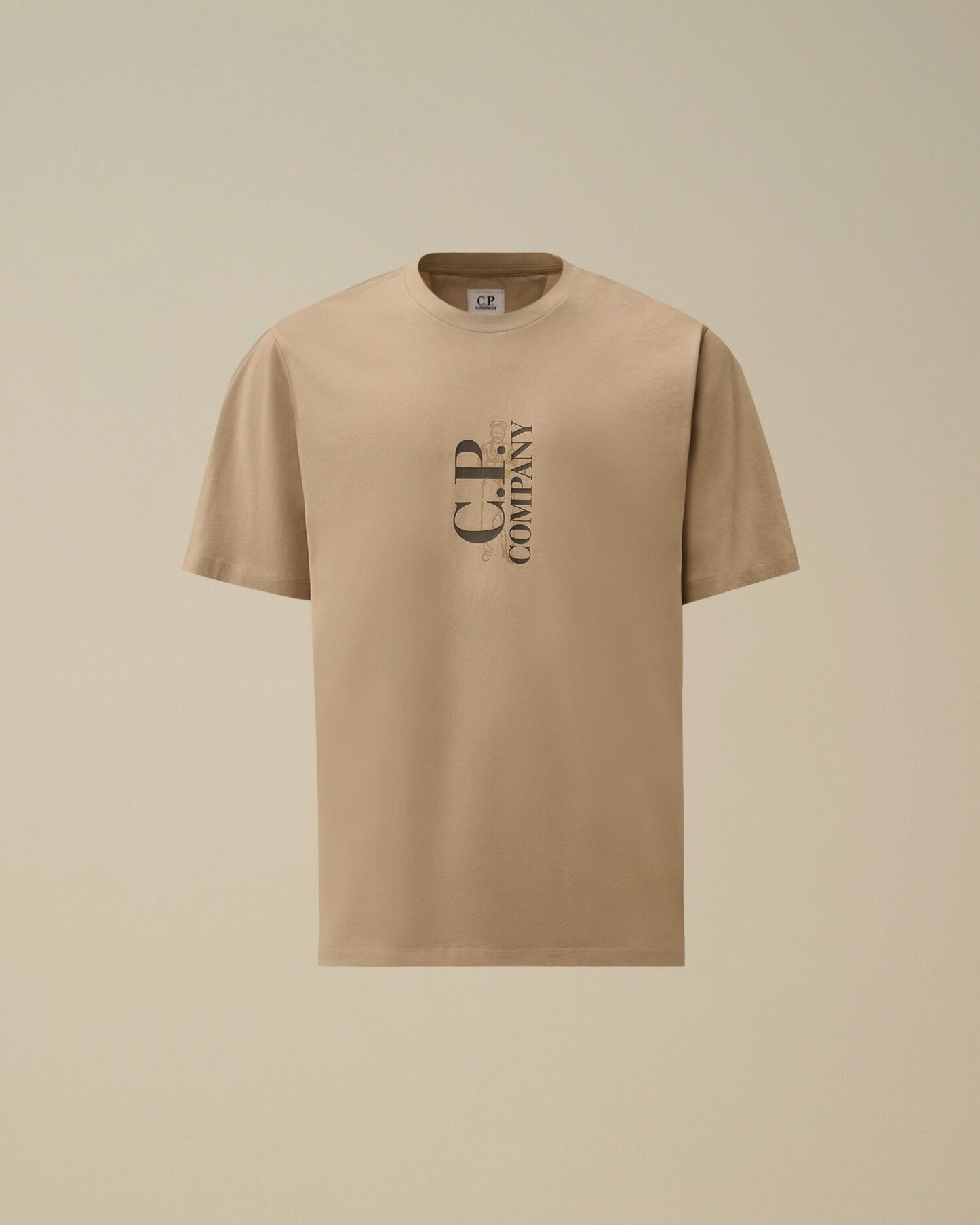 30/1 Jersey Short Sleeve Printed T-Shirt, DOVE - GREY