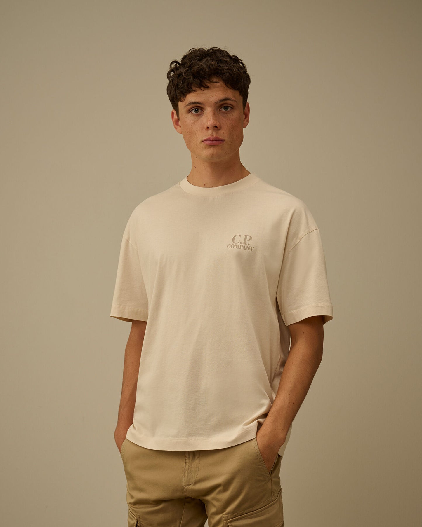 30/1 Jersey Short Sleeve Printed Graphics T-Shirt, FROZEN DEW - WHITE