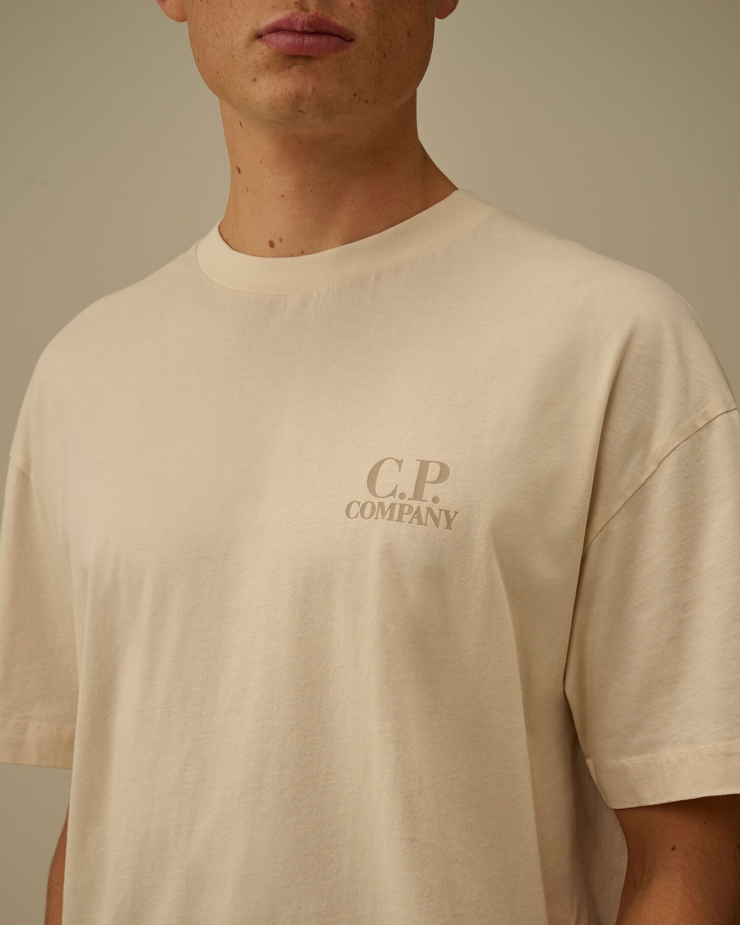 30/1 Jersey Short Sleeve Printed Graphics T-Shirt, FROZEN DEW - WHITE