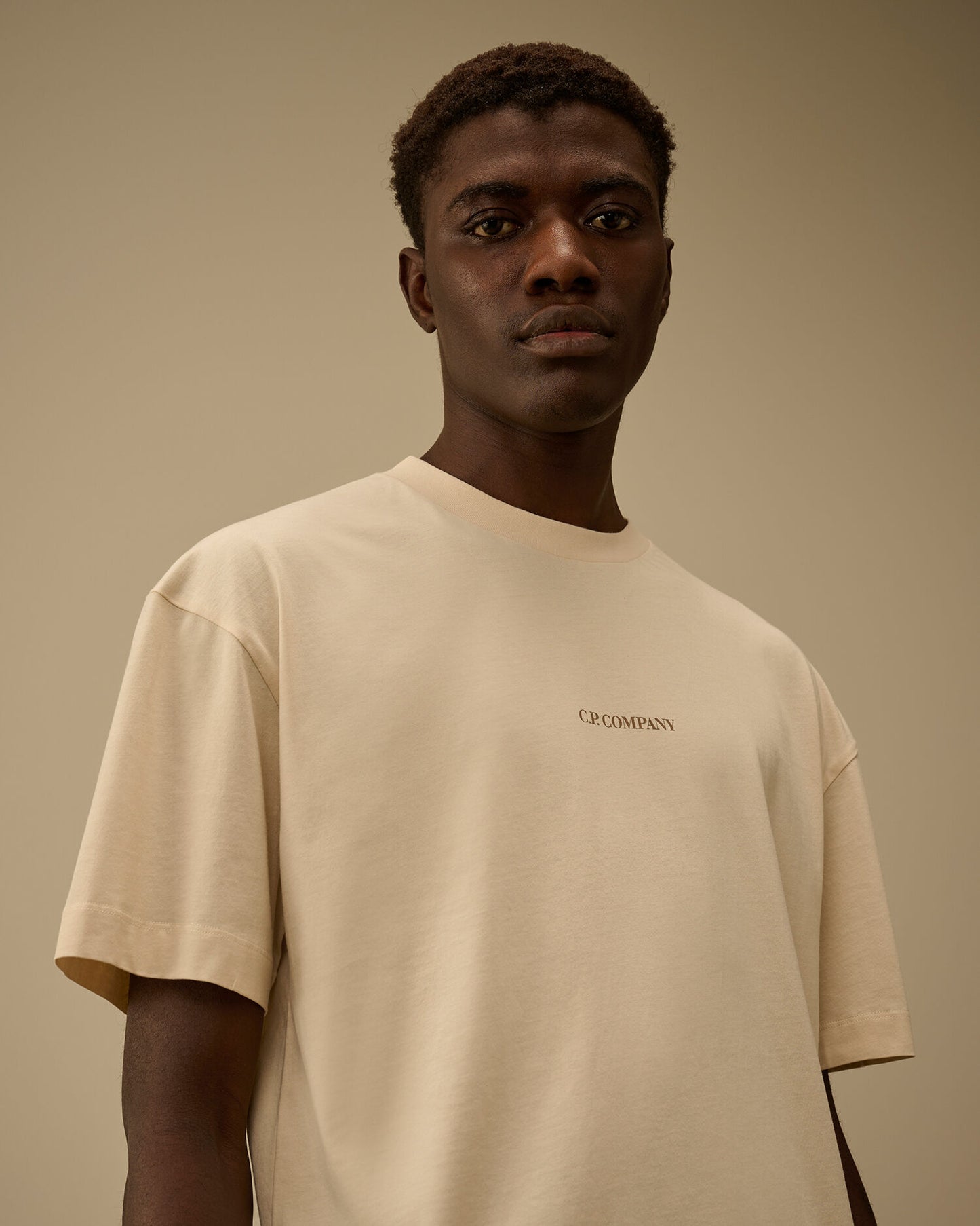30/1 Jersey Short Sleeve Logo T-Shirt, FROZEN DEW - WHITE