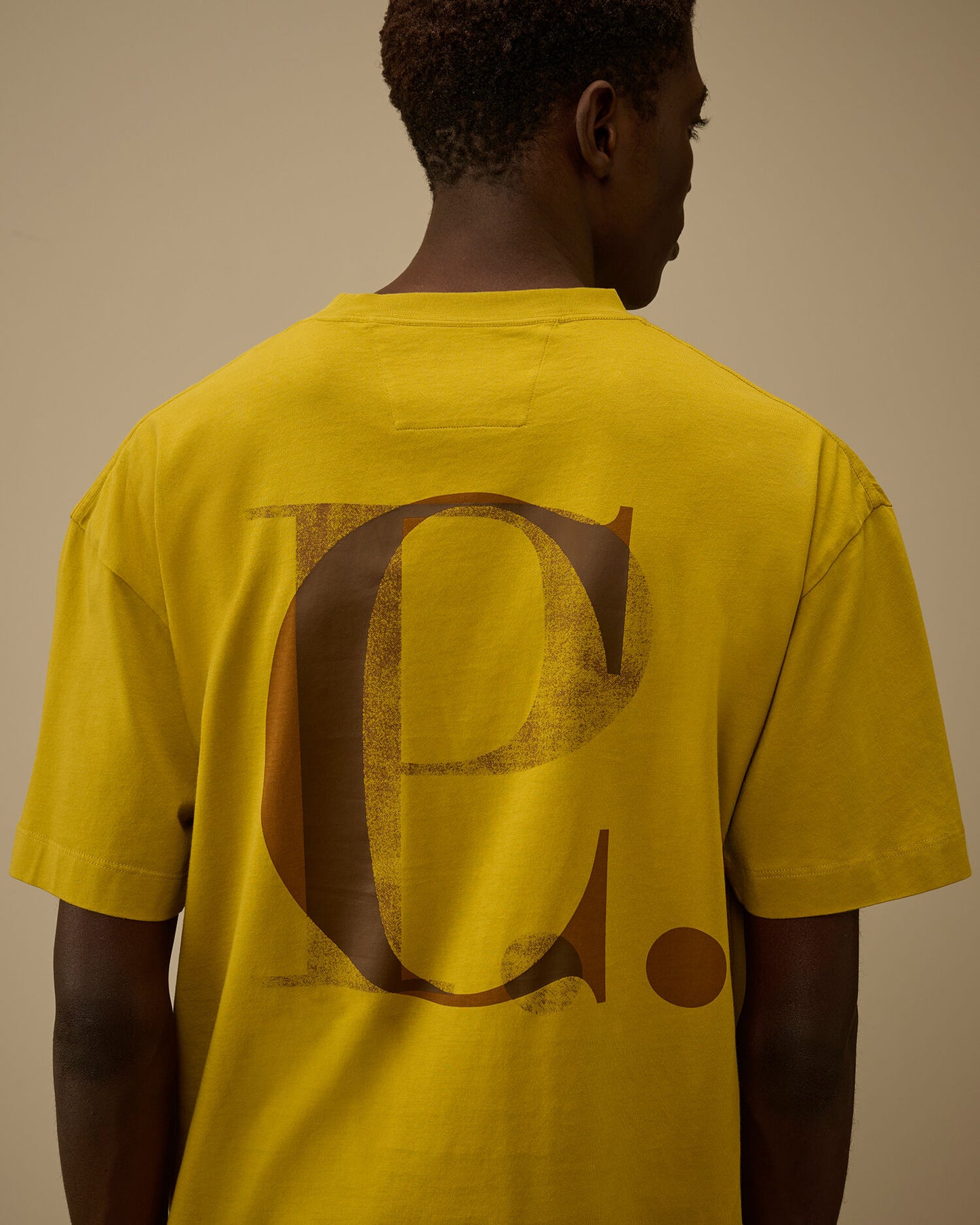 30/1 Jersey Short Sleeve Logo T-Shirt, ANTIQUE MOSS -YELLOW