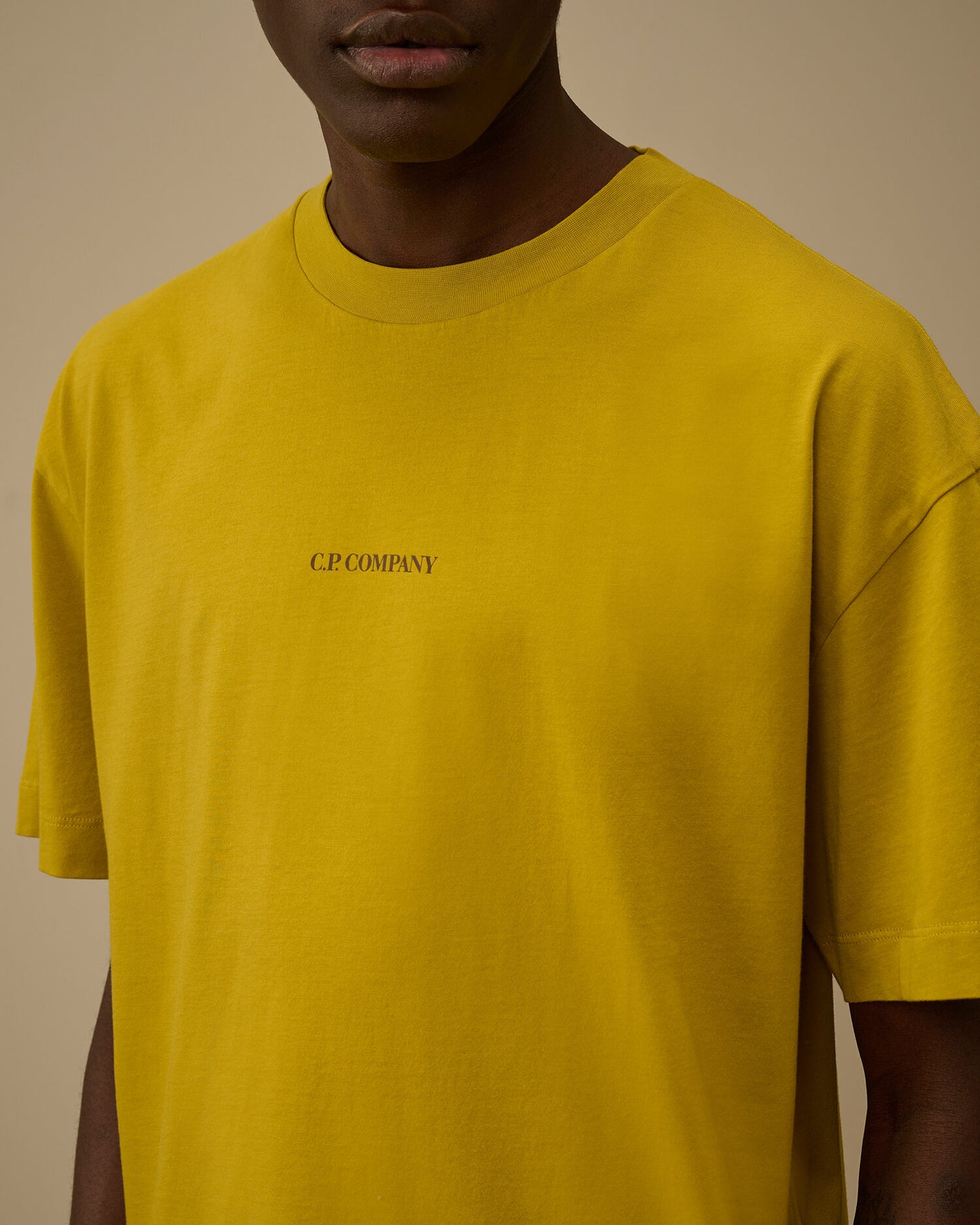30/1 Jersey Short Sleeve Logo T-Shirt, ANTIQUE MOSS -YELLOW