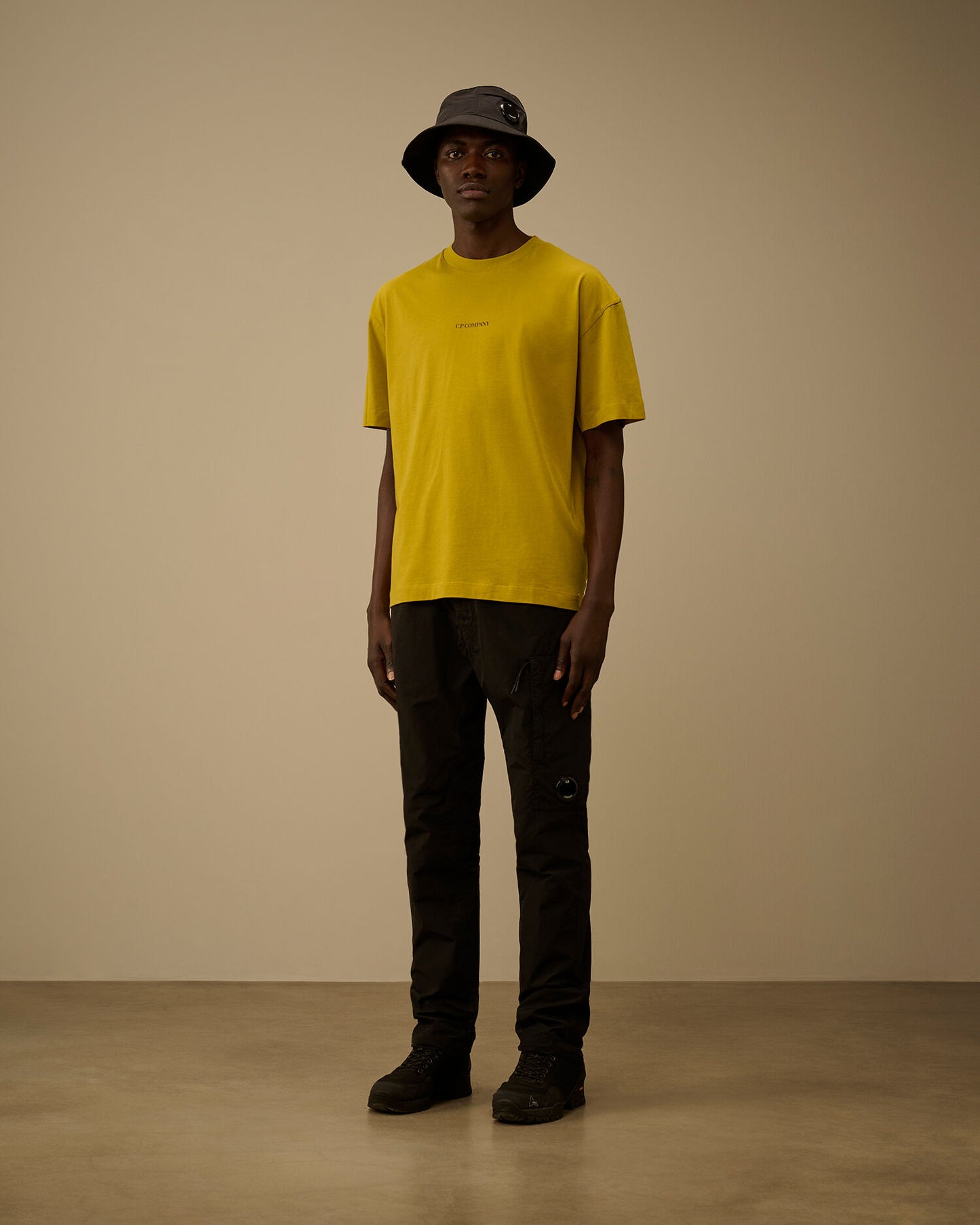 30/1 Jersey Short Sleeve Logo T-Shirt, ANTIQUE MOSS -YELLOW