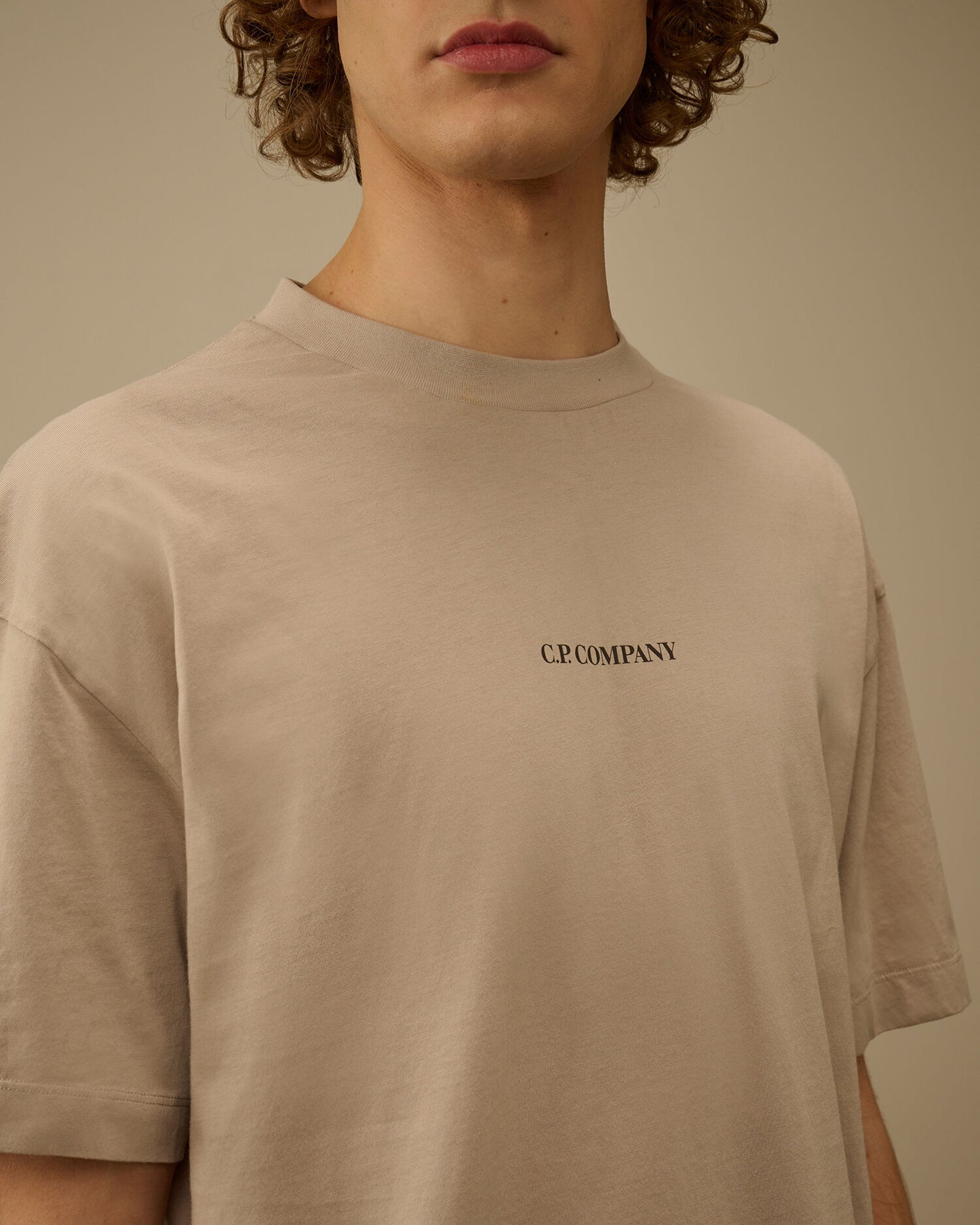 30/1 Jersey Short Sleeve Logo T-Shirt, DOVE - GREY
