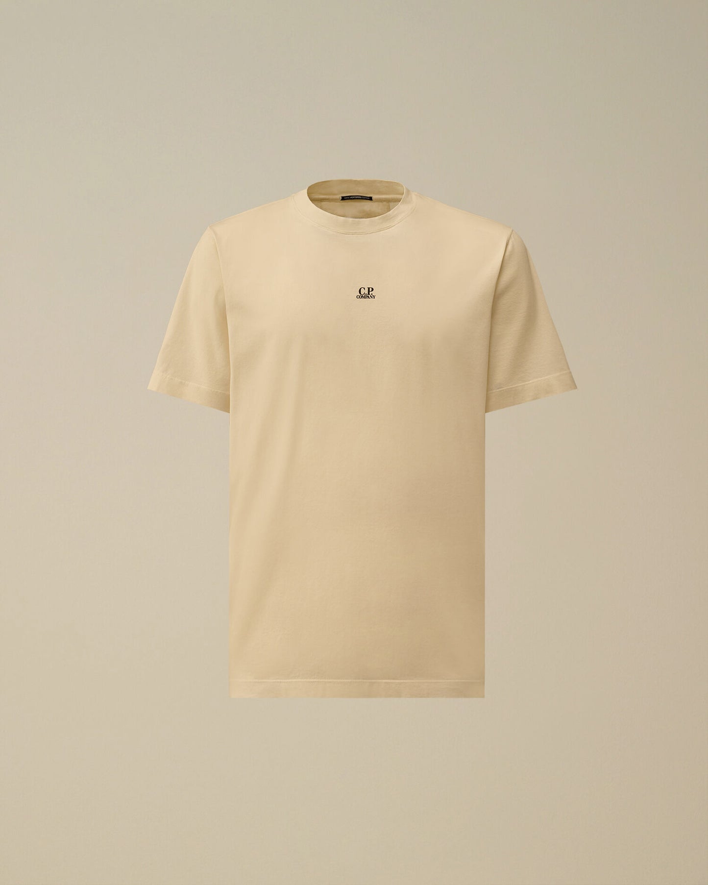Mercerized Jersey 70/2 Gasato Short Sleeve T-Shirt, FROZEN DEW - WHITE