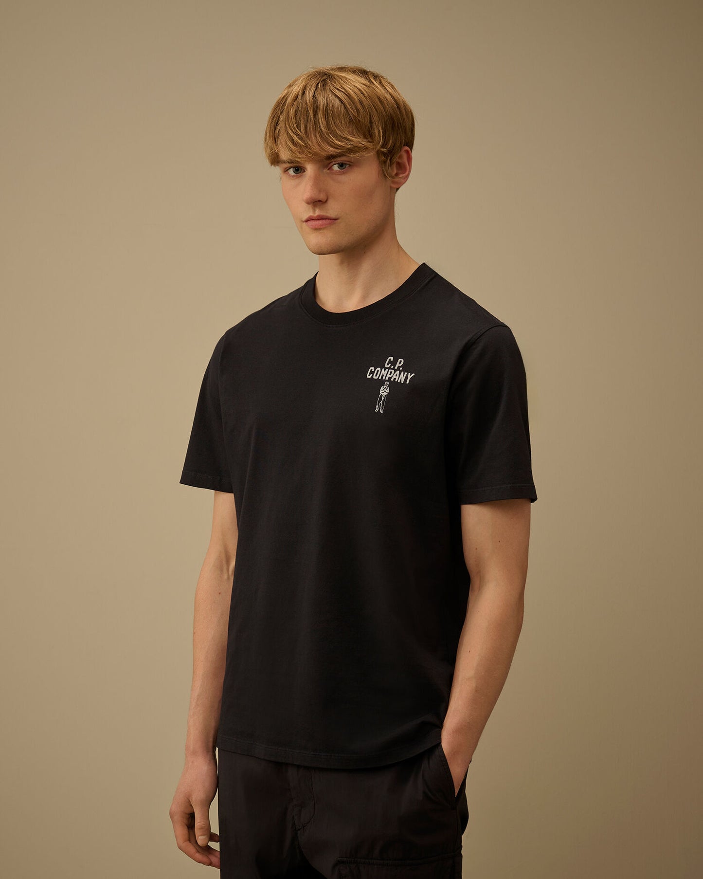 30/1 Jersey Short Sleeve British Sailor T-Shirt, TOTAL ECLIPSE - BLUE