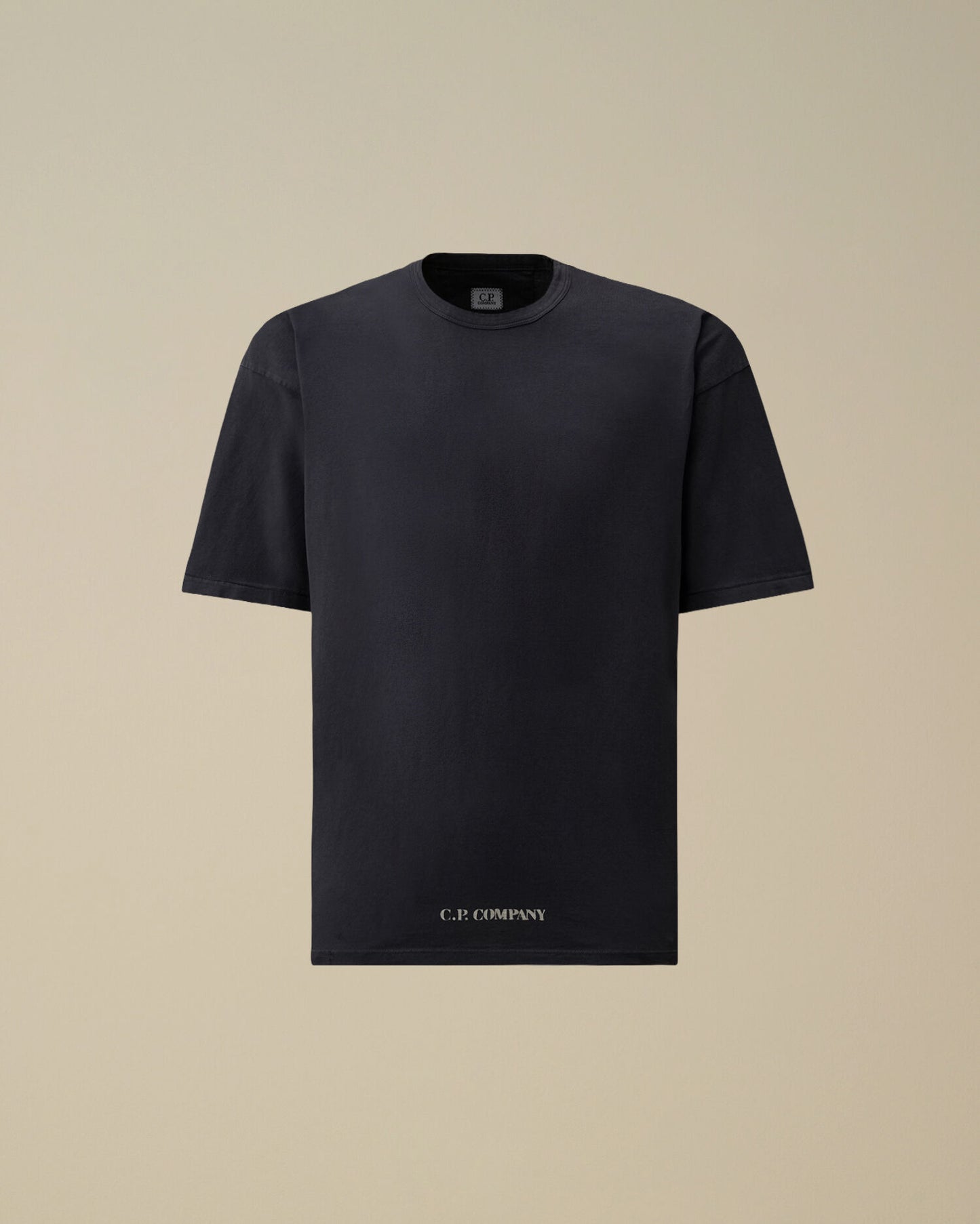1020 Jersey Short Sleeve Stencil T-Shirt, MIDNIGHT NAVY - BLUE