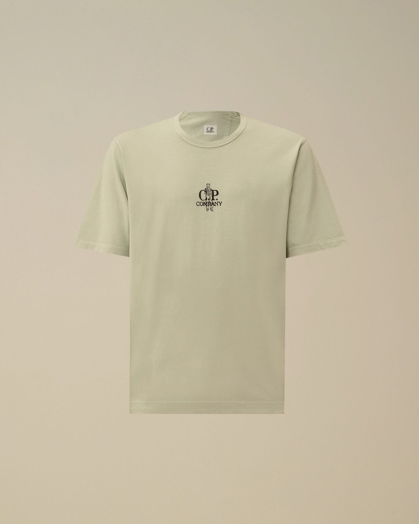 1020 Jersey Short Sleeve Embroidery T-Shirt, MISTY BLUE