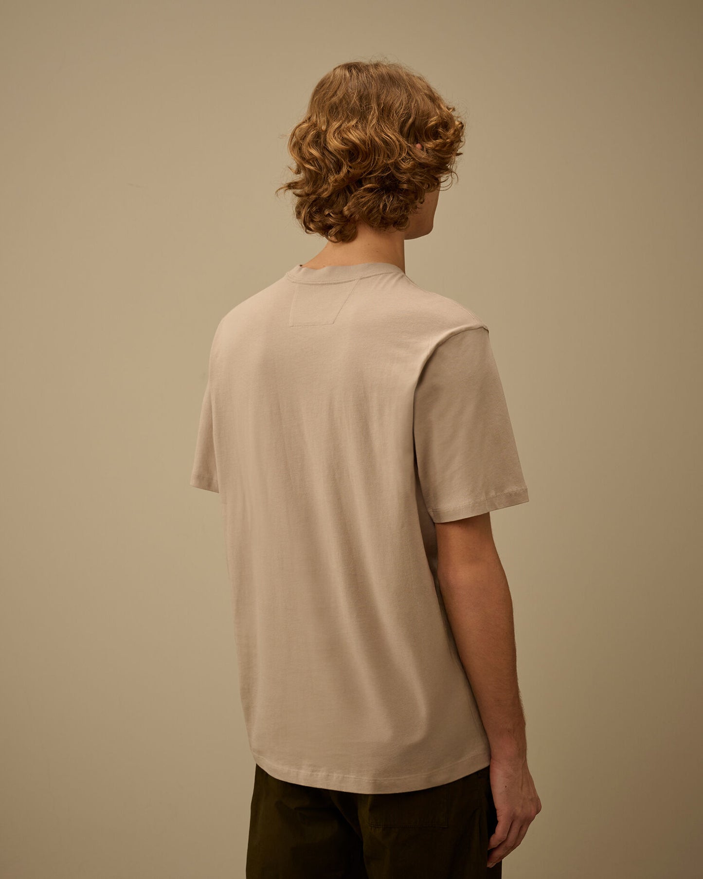 Jersey 30/1 Short Sleeve Logo Label T-Shirt, DOVE - GREY