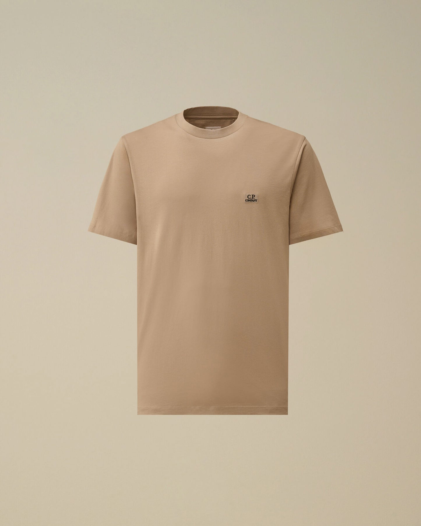 30/1 Jersey Short Sleeve Logo Patch T-Shirt, DOVE - GREY