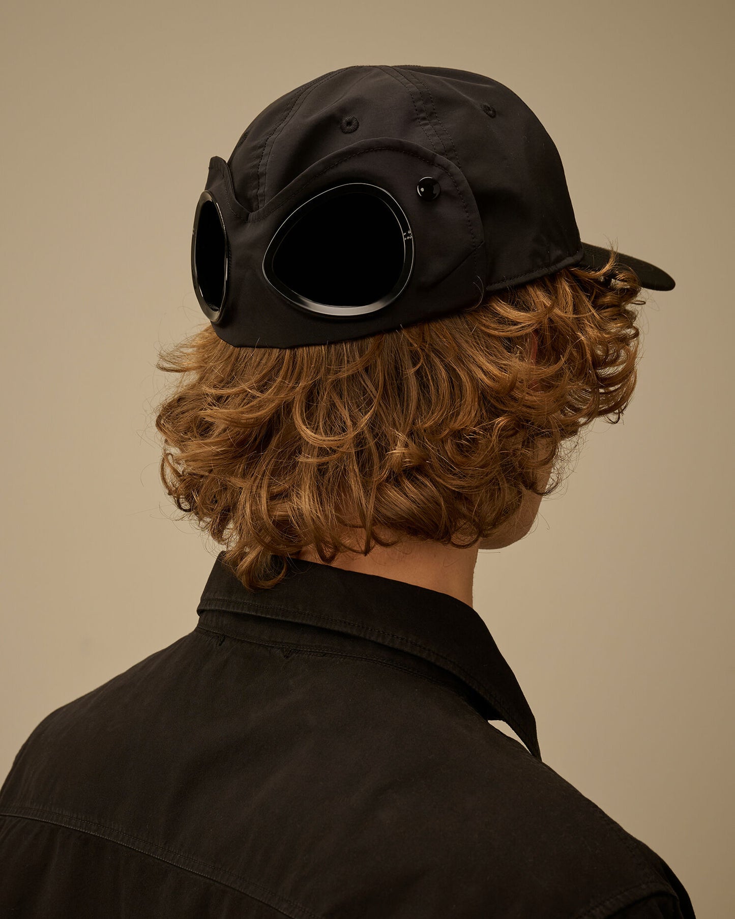 Chrome-R Goggle Cap, BLACK