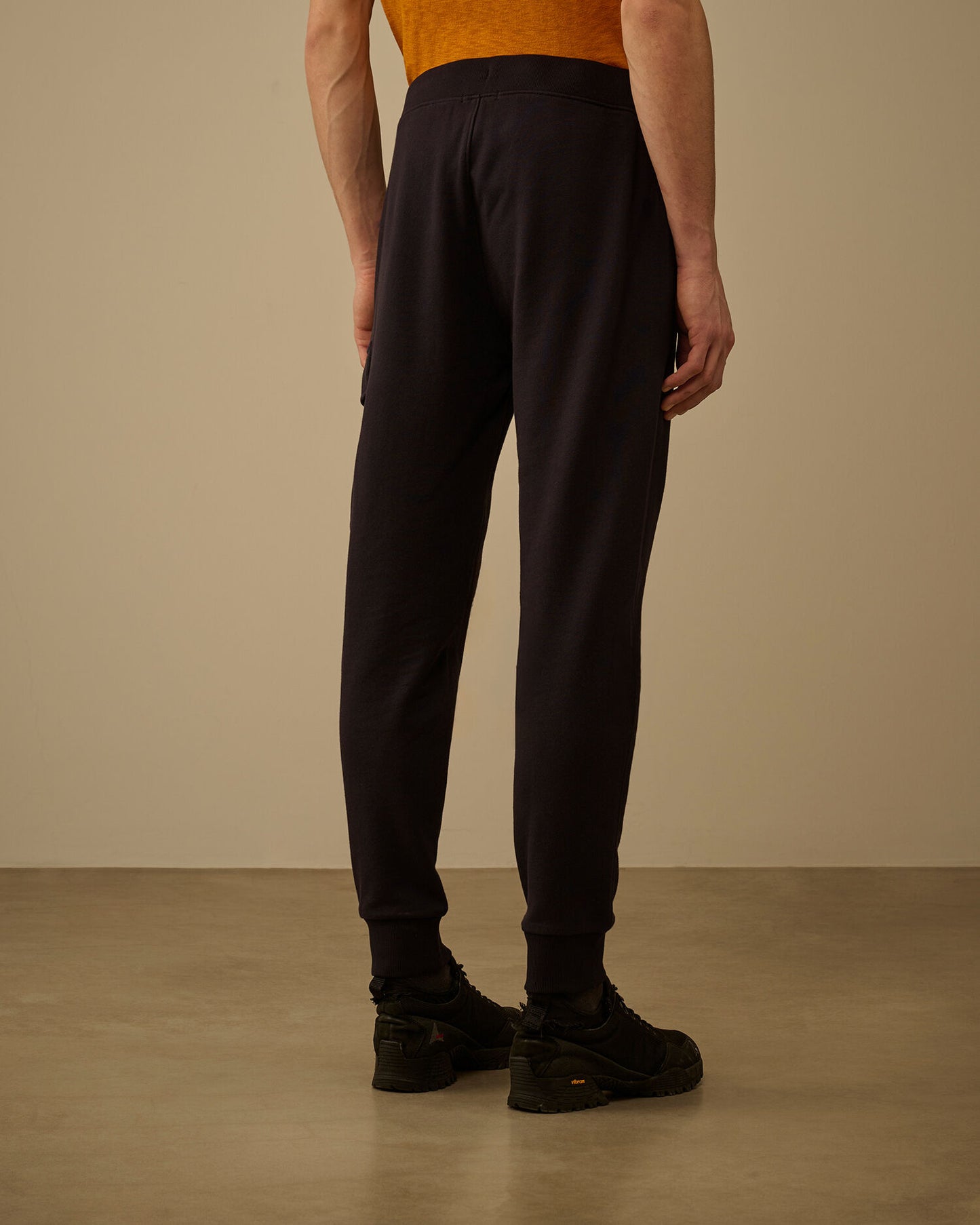 Diagonal Raised Fleece Cargo Lens Sweatpants, TOTAL ECLIPSE - BLUE