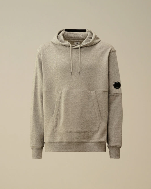 Diagonal Raised Fleece Hooded Lens Sweatshirt, GREYSTONE MELANGE
