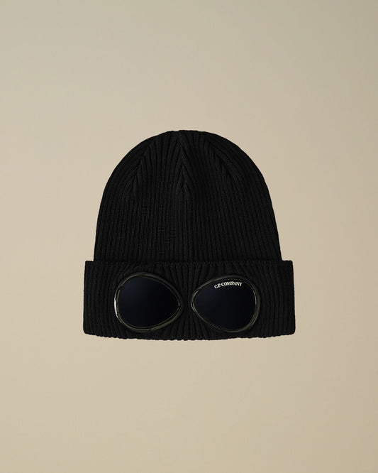 Cotton Goggle Beanie, TOTAL ECLIPSE - BLUE